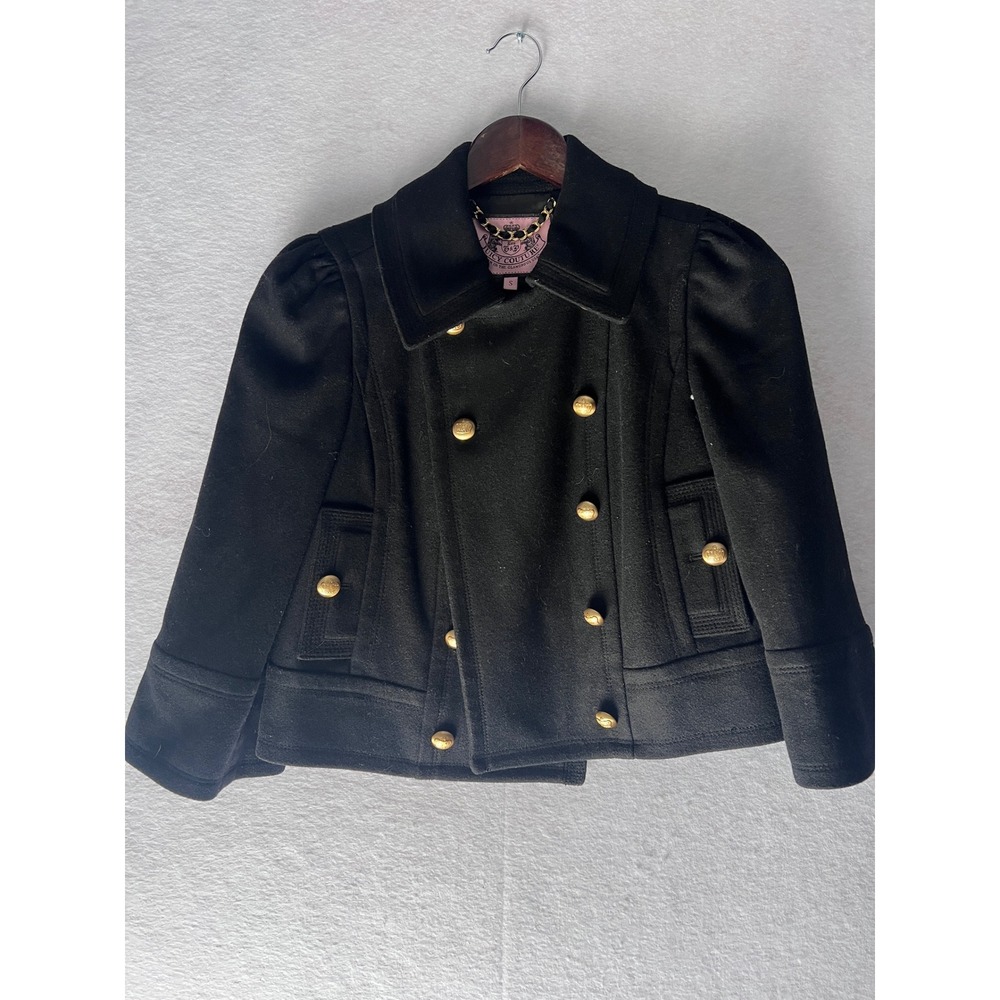 Military Wool Cashmere Blend Double Breasted Steampunk Goth